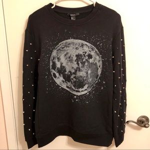 Studded Black Sweatshirt
